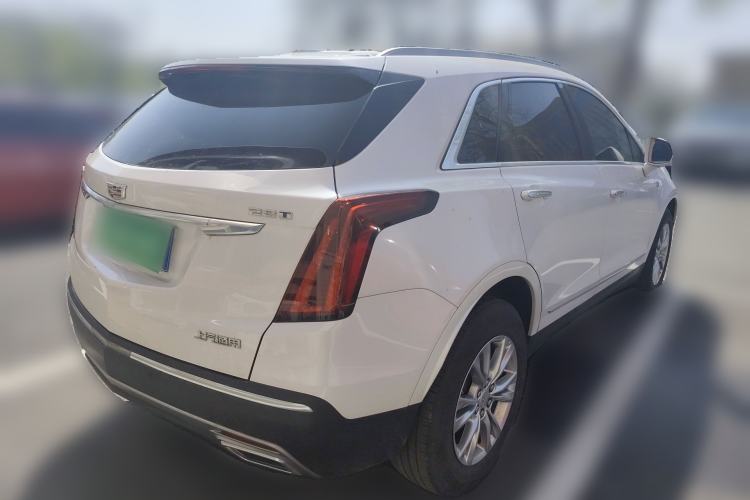 Used Cadillac XT5 2023 2.0T Two-Wheel-Drive Fashion Edition Rear Right 45 Deg