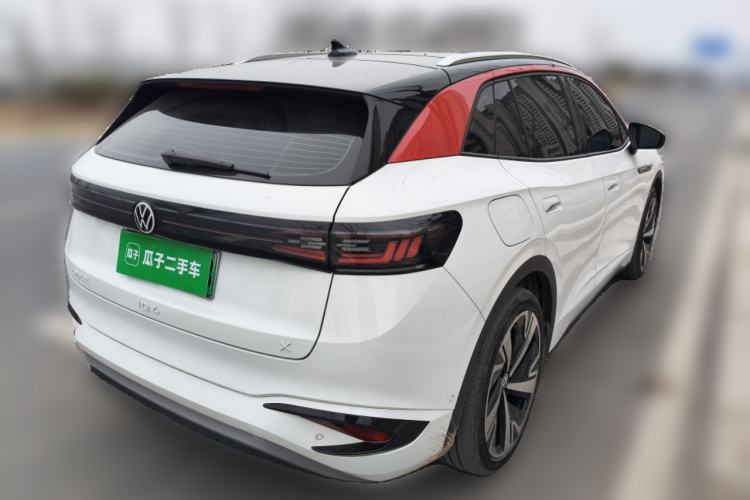 Used Volkswagen ID.4 X 2024 Kinergy Four-Wheel Drive Edition Rear Right 45 Deg