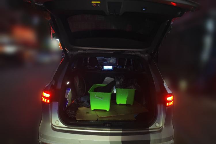 Used Geely Auto Monjaro L 2021 2.0TD High-Power Automatic All-Wheel Drive Luxury Version Trunk