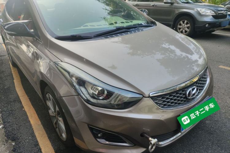 Used Hyundai Elantra (5th Generation / Langdong) 2016 1.6L Automatic Prestige Model Front Right 45 Deg