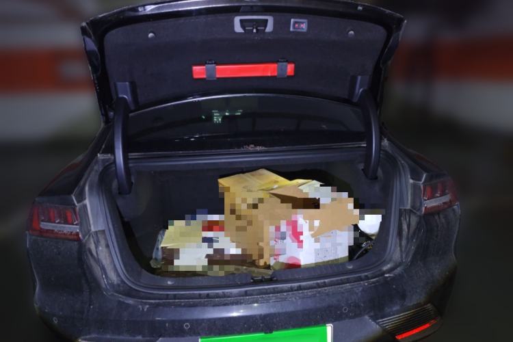 Used BYD Han 2020 EV Long-Range Luxury Model Trunk