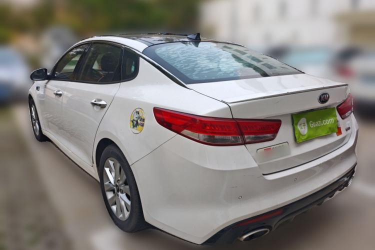 Used Kia K5 2016 1.6T Automatic LUX Rear Left 45 Deg