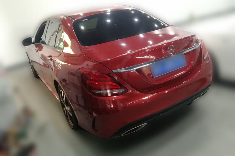 Used Mercedes-Benz C-Class 2017 C 200 Sport Edition Rear Left 45 Deg