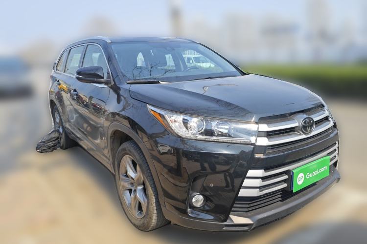 Used Toyota Highlander 2018 2.0T Four-Wheel Drive Luxury Version 7 Seats China VI Standard Front Right 45 Deg