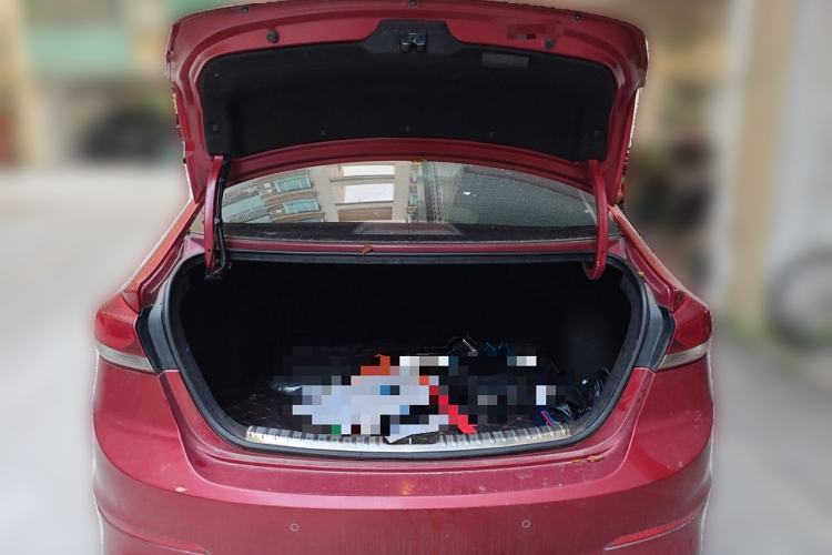 Used Hyundai Elantra (6th Generation / Lingdong) 2016 1.6L Automatic ZhiXuan – Elite Version Trunk