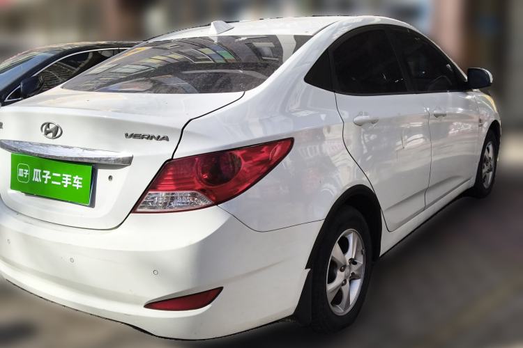 Used Hyundai Verna (older generation) 2010 Sedan 1.4L Automatic Fashionable GT Model Rear Right 45 Deg