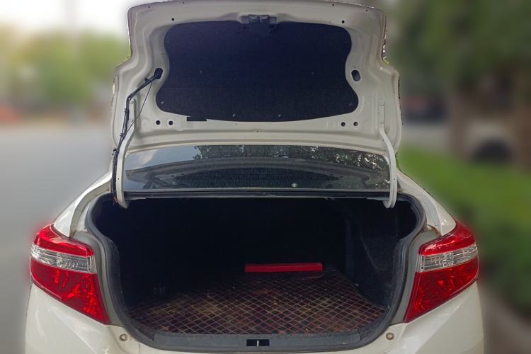 Used Toyota Vios 2016 1.5L Automatic ZhiZhen Xingyao Edition Trunk