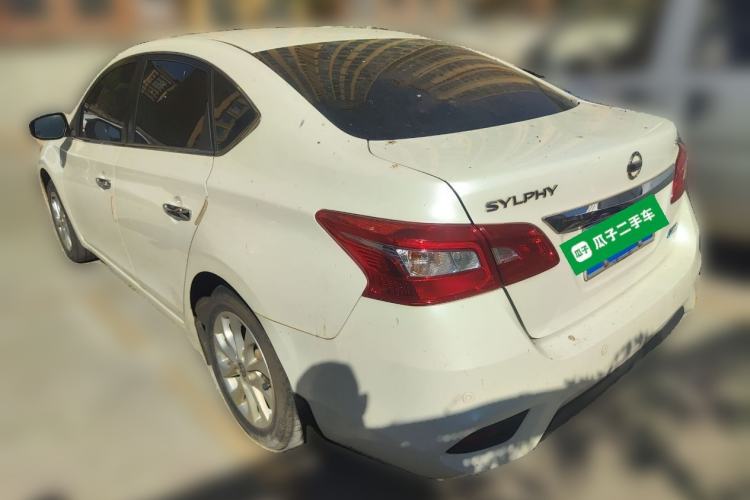 Used Nissan Sylphy 2019 1.6XV CVT Smart Connect Luxury Edition China VI Standard Rear Left 45 Deg