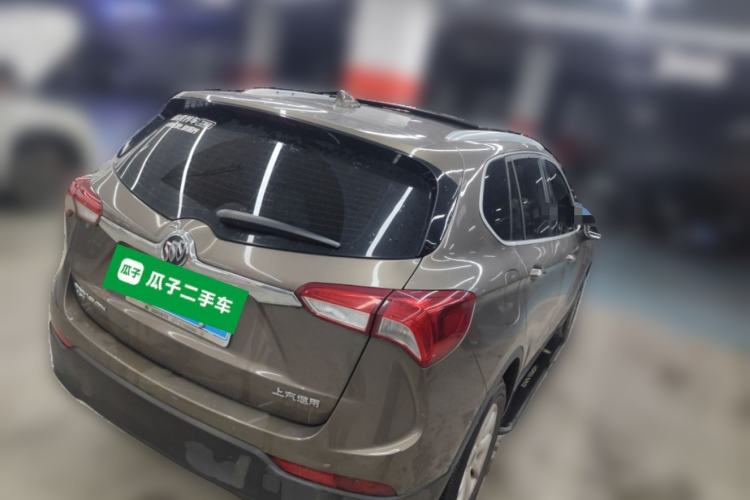 Used Buick Envision 2017 20T Two-Wheel Drive Luxury Model Rear Right 45 Deg