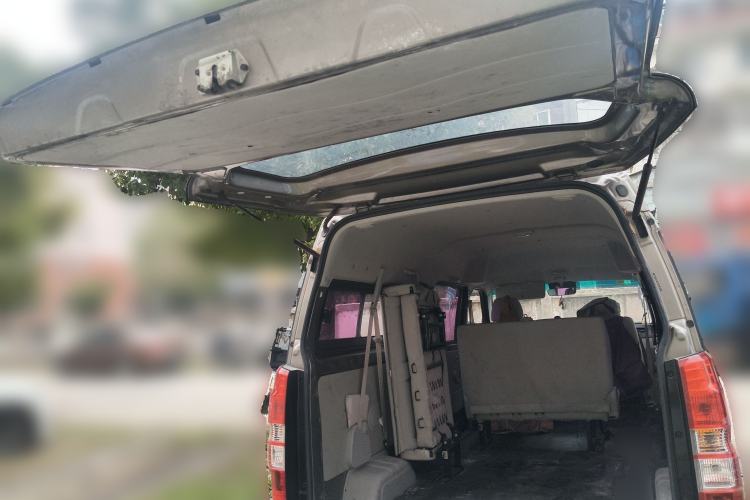 Used Jinbei New Hiace X30L 2021 1.5L Wealth Edition Bus Non-Air-Conditioned China VI Standard SWC15M Trunk