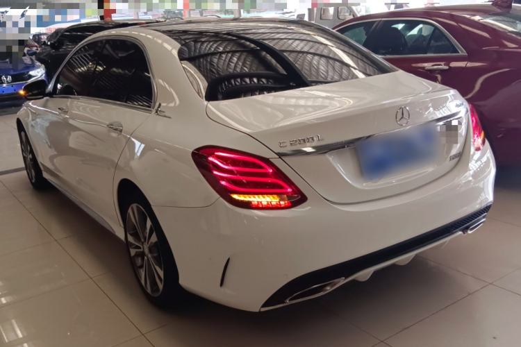 Used Mercedes-Benz C-Class 2016 C 200 L 4MATIC Sport Edition Rear Left 45 Deg