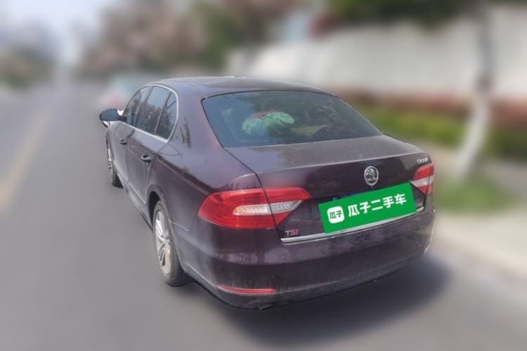 Used Skoda Superb 2013 1.8TSI Automatic Yashi Edition Rear Left 45 Deg