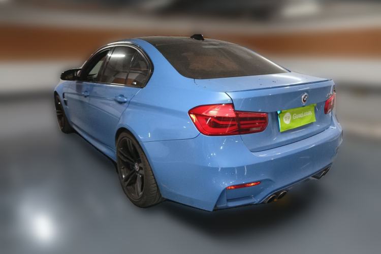 Used BMW M3 2016 M3 four-door sedan Rear Left 45 Deg