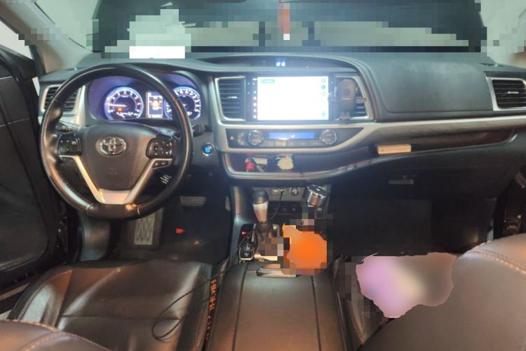 Used Toyota Highlander 2021 2.0T Four-Wheel Drive Prestige Version 7 Seats Center Console