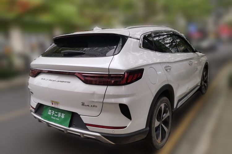 Used BYD Song PLUS New Energy 2021 EV Deluxe Model Rear Right 45 Deg