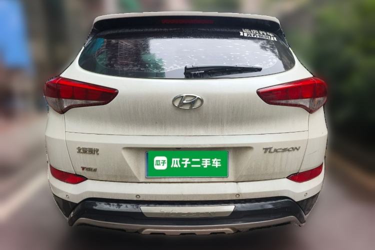 Used Hyundai Tucson 2015 1.6T Dual-Clutch Two-Wheel-Drive Smart Model Rear