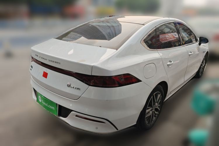 Used BYD Qin PLUS 2021 DM-i 55KM Flagship Model Rear Right 45 Deg