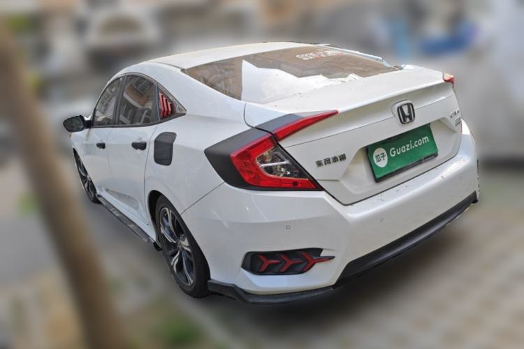 Used Honda Civic 2019 220TURBO CVT Power Edition China VI Emission Standard Rear Left 45 Deg