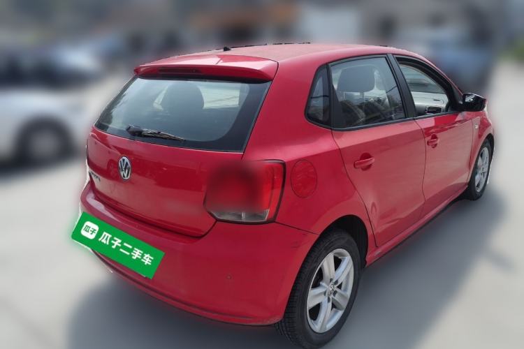 Used Volkswagen Polo 2013 1.6L Automatic Comfort Edition Rear Right 45 Deg
