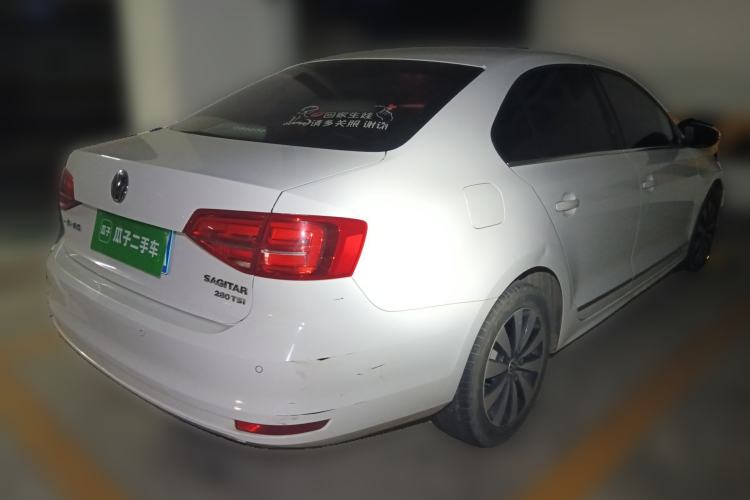 Used Volkswagen Sagitar 2018 280TSI DSG Comfort Model Rear Right 45 Deg