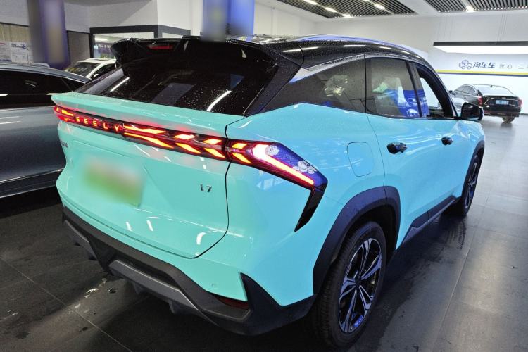 Used Geely Galaxy L7 2024 1.5T 115 km MAX Dragon Edition Rear Right 45 Deg