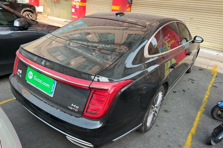 Used Hongqi H9 2023 2.0T Smart Connect Flagship Edition Rear Right 45 Deg