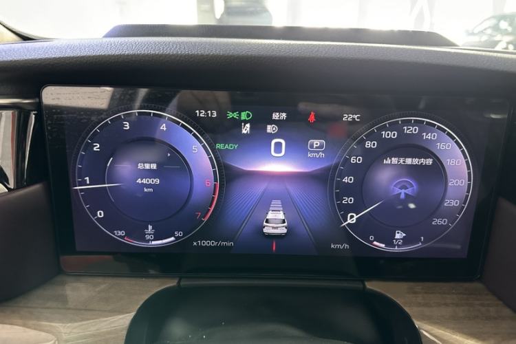 Used Hongqi HS7 2023 2.0T Automatic All-Wheel-Drive Flagship Edition Six Seats Instrument Cluster