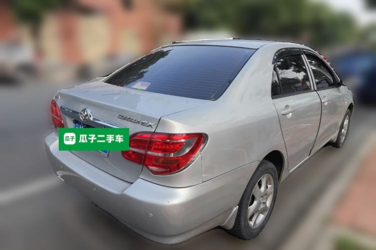 Used Toyota Corolla EX 2013 1.6L Automatic Excellence Edition Rear Right 45 Deg