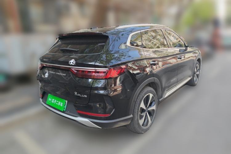 Used BYD Song PLUS New Energy 2021 DM-i 110KM Flagship PLUS 5G Edition Rear Right 45 Deg