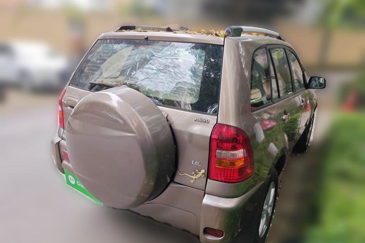 Used Jonway A380 2012 Revised Version 1.6L Manual Standard Edition Rear Right 45 Deg