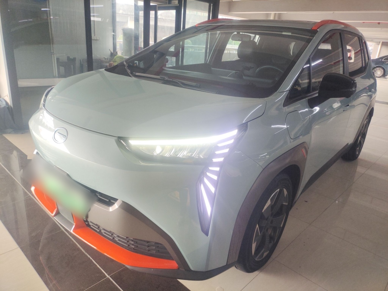 Parte inferior delantera