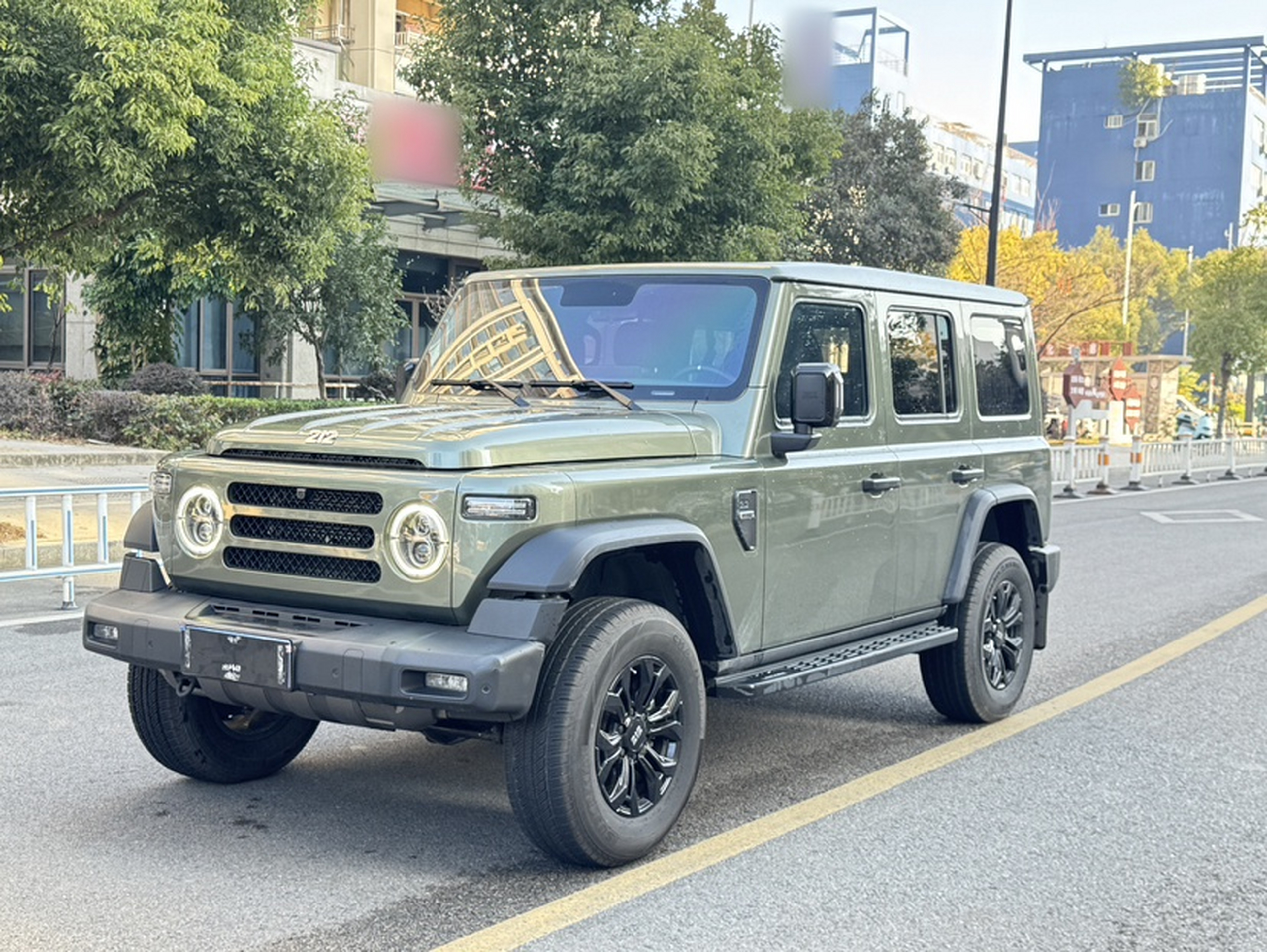 Under Front Bumper