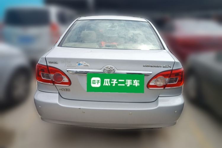 Used Toyota Corolla EX 2010 1.6L Manual Classic Edition Rear