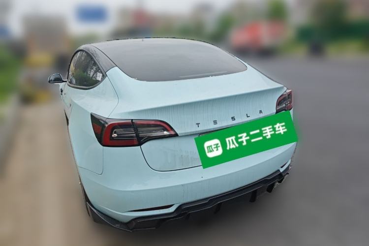 Used Tesla Model 3 2022 Rear-Wheel-Drive Version Rear Left 45 Deg