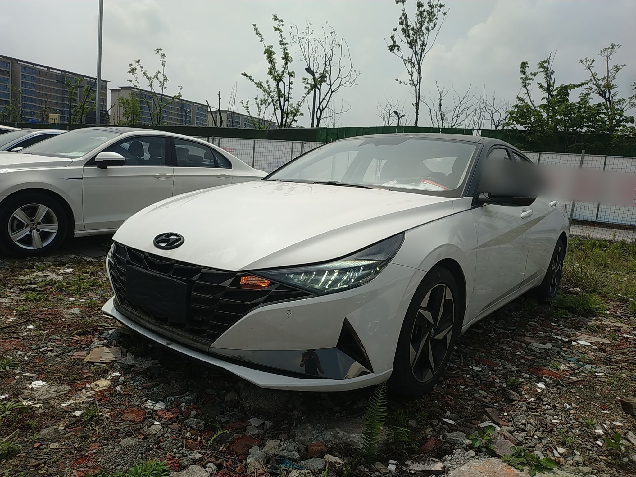 Parte inferior delantera