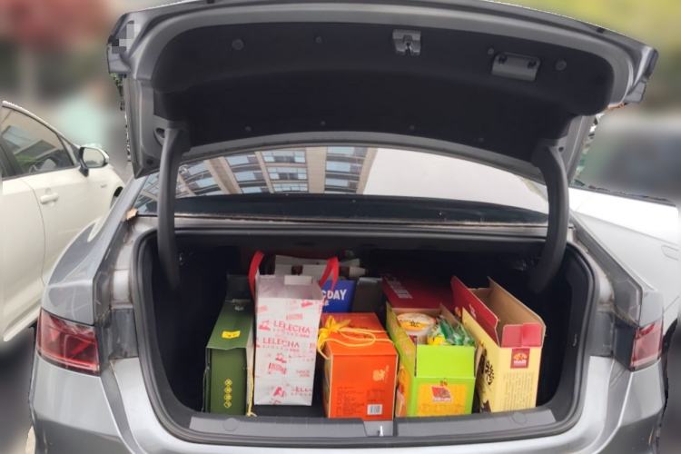 Used BYD Qin PLUS 2021 EV 500KM Luxury Model Trunk