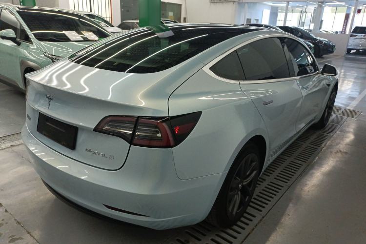 Used Tesla Model 3 2020 Standard Range Rear-Wheel Drive Upgraded Version Rear Right 45 Deg