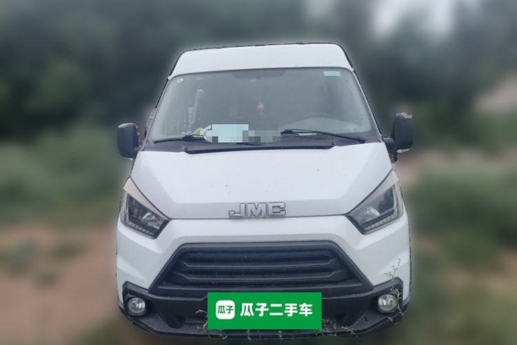Used JMC Transit 2019 2.8T Commercial Version Short Wheelbase Mid-Roof 6-Seater China VI JX493
