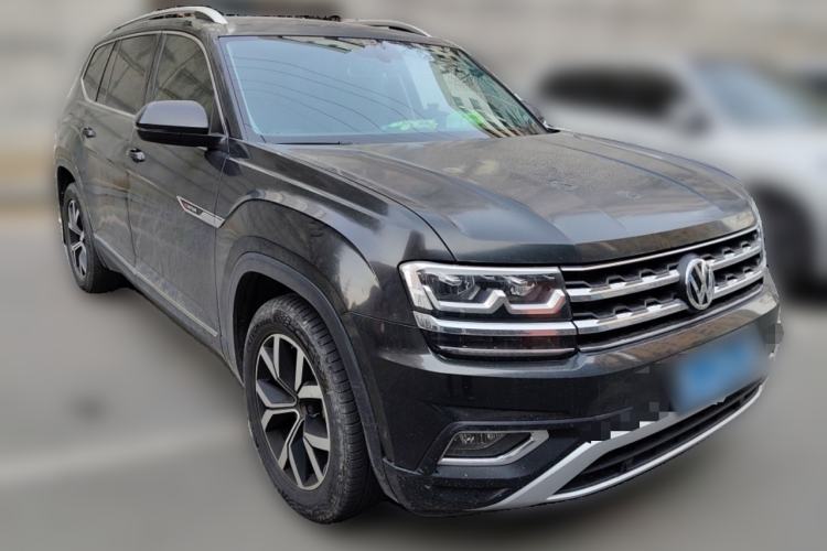 Used Volkswagen Teramont 2017 380TSI Four-Wheel Drive Luxury Edition Front Right 45 Deg