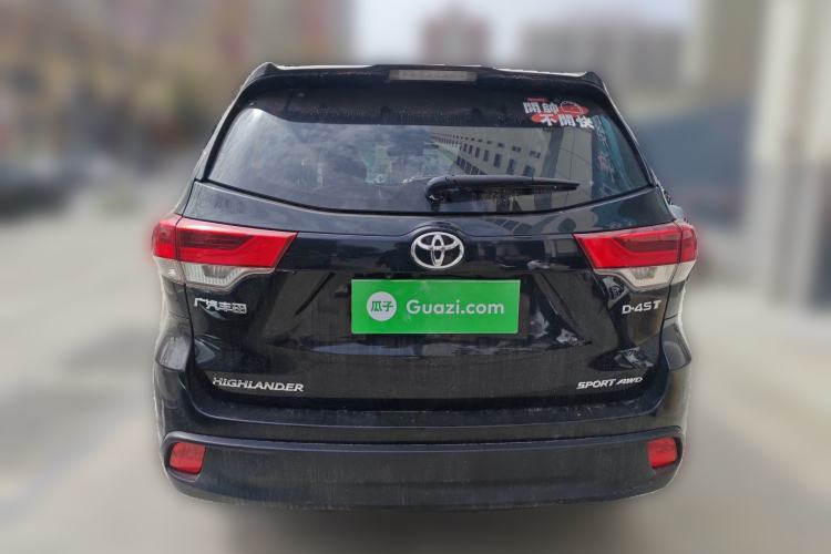 Used Toyota Highlander 2021 2.0T Four-Wheel Drive Prestige Version 7 Seats Rear