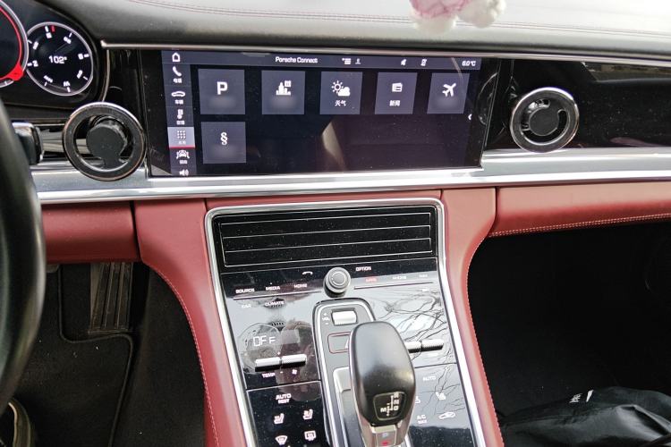 Used Porsche Panamera 2019 Panamera 2.9T Audio And AC Panel