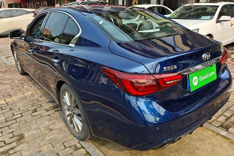 Used Infiniti Q50L 2018 2.0T Enjoyment Version China V Standard Rear Left 45 Deg