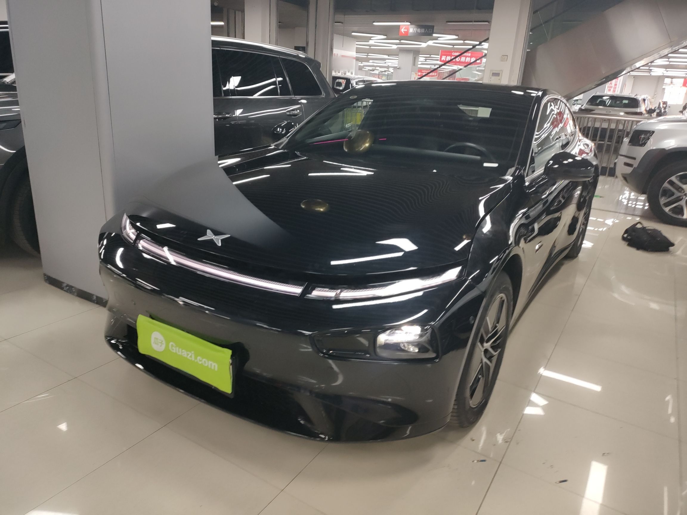 تحت مقدمة السيارة