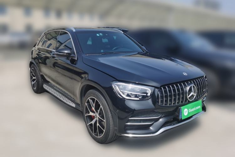 Used Mercedes-Benz GLC 2022 Facelifted GLC 260 L 4MATIC Dynamic Edition Front Right 45 Deg
