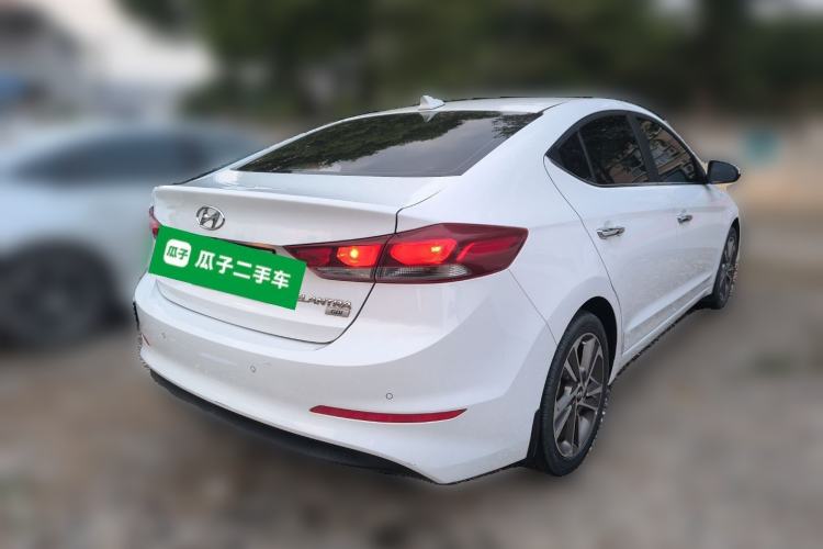 Used Hyundai Elantra (6th Generation / Lingdong) 2016 1.6L Automatic ZhiXuan – Elite Version Rear Right 45 Deg