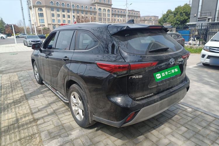 Used Toyota Highlander 2022 Dual-Engine 2.5L Two-Wheel Drive Elite Edition 5 Seats Rear Left 45 Deg