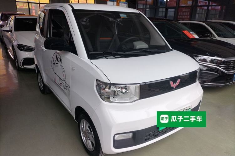 Used Wuling Hongguang MINIEV 2021 Macaron Premium Model – Lithium Iron Phosphate Front Right 45 Deg