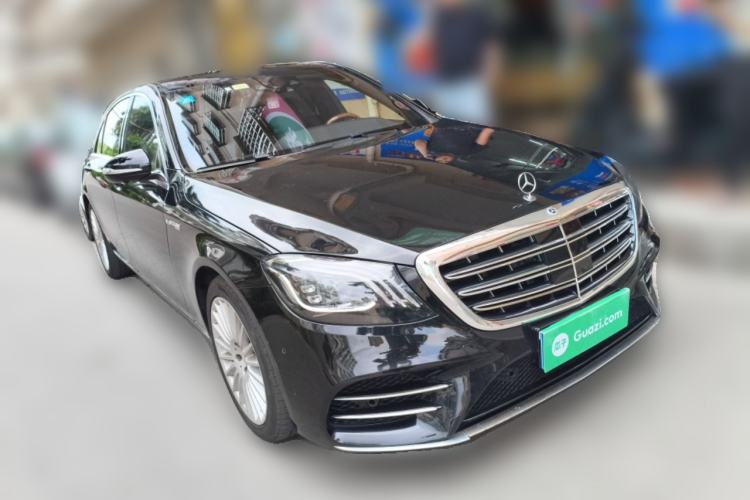 Used Mercedes-Benz S-Class 2014 S 500 L 4MATIC Front Right 45 Deg