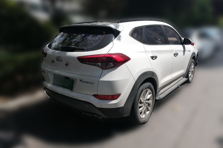 Used Hyundai Tucson 2018 1.6T Dual-Clutch Two-Wheel Drive 15th Anniversary Special Edition Rear Right 45 Deg