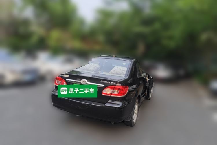 Used Toyota Corolla EX 2011 1.6L Automatic Classic Edition Rear Right 45 Deg